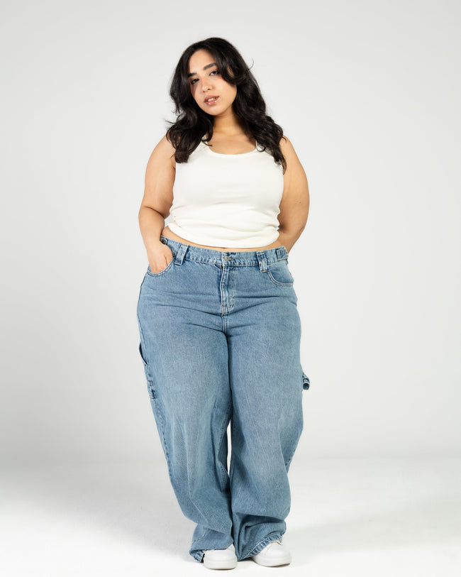 baggy bleu Main Image